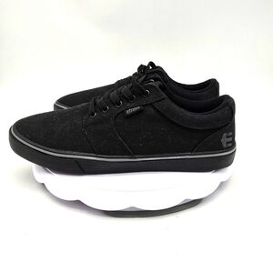 Etnies Shoes Men 10 Barge LS Low Top Sneakers Black
